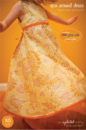 spin around dress by Little Comet Tails