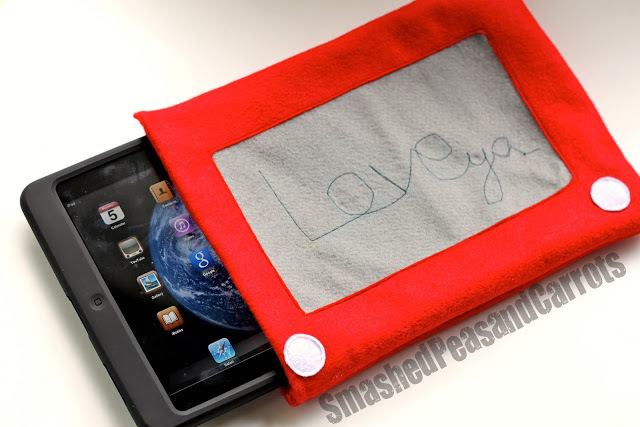 Etcha-Sketch ipad Cozy by Smashed Peas and Carrots