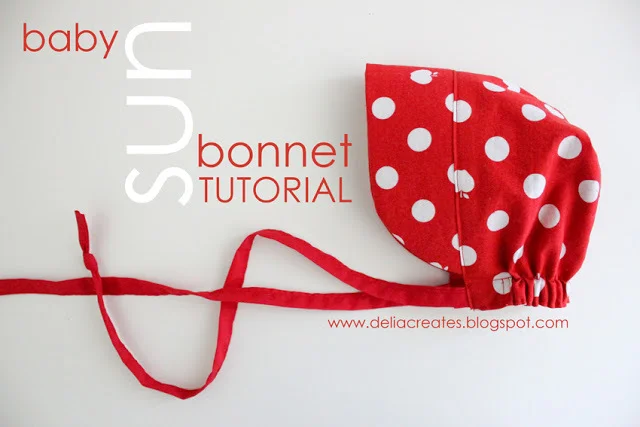 Baby Sun Bonnet by Delia Creates