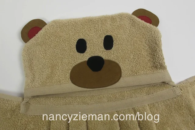 Teddy Bear Towel Wrap by Nancy Zieman