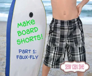 Free board shorts pattern