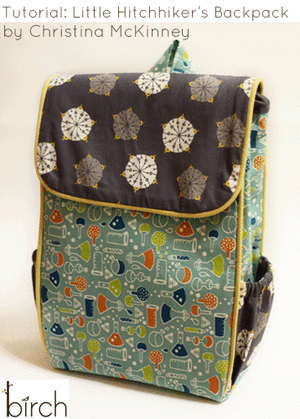 Little Hitchhiker's Backpack from Birch Fabrics