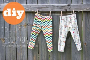 Toddler Leggings free tutorial from the Winthrop Chronicles