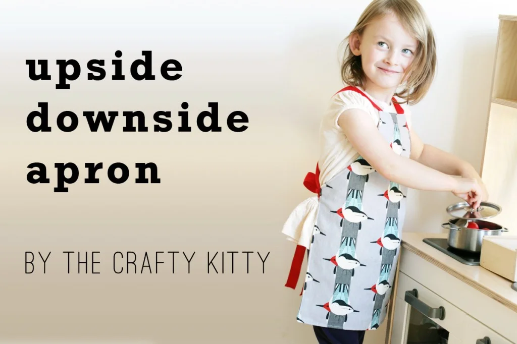 upside downside apron by the crafty kitty