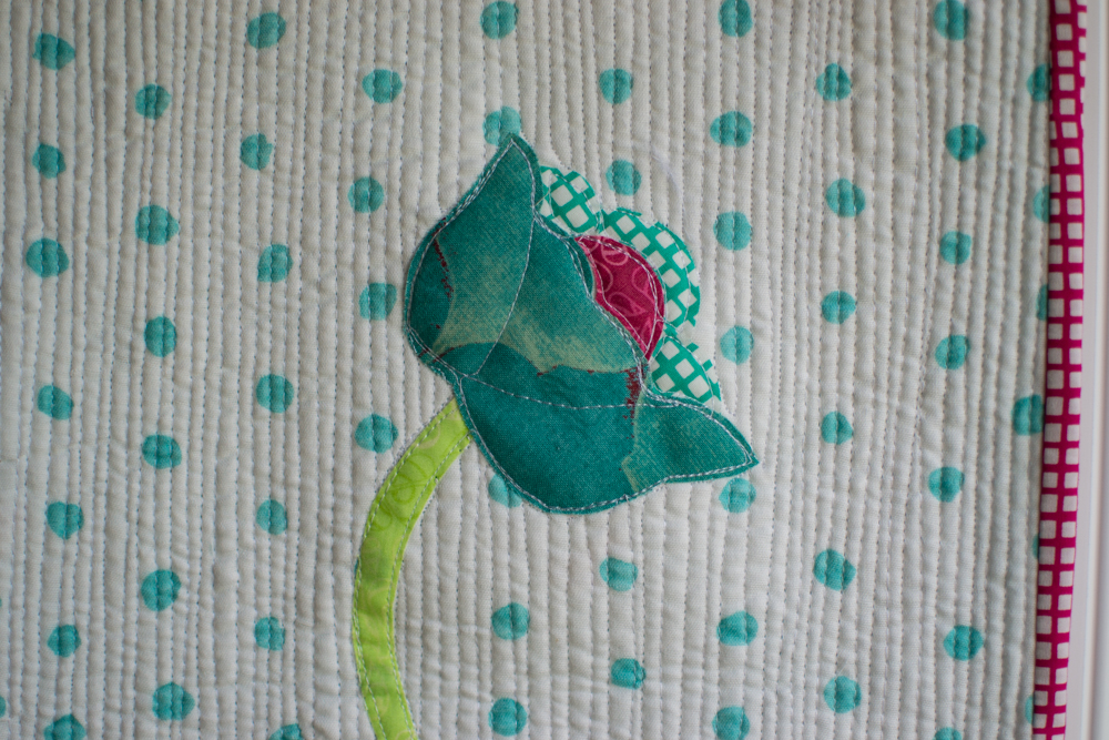 Poppies Applique Quilt Pattern