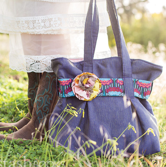 This cute skirt and tote bag are both projects in Just For You!