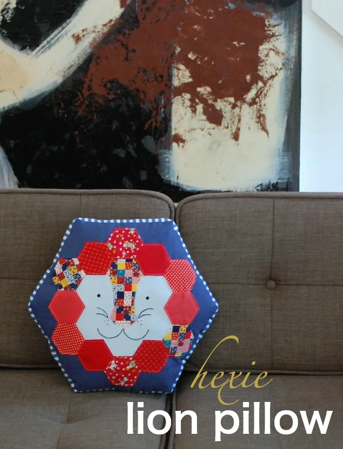 Hexi Pillow from While She Naps