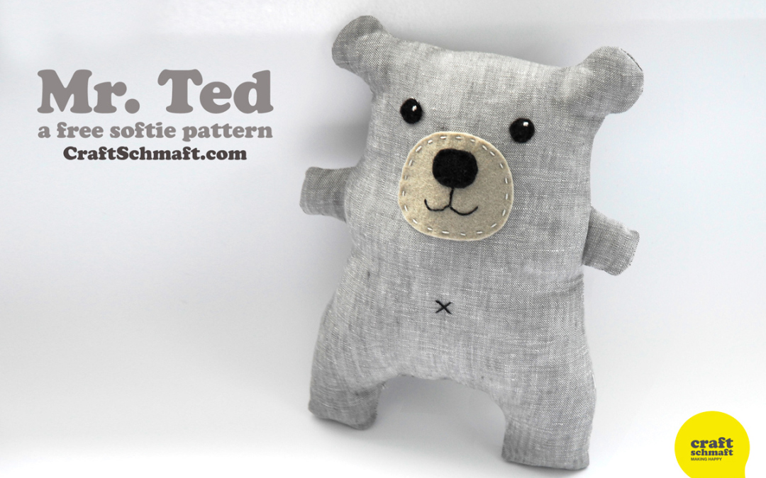 Mr. Ted Tutorial from Craft Schmaft