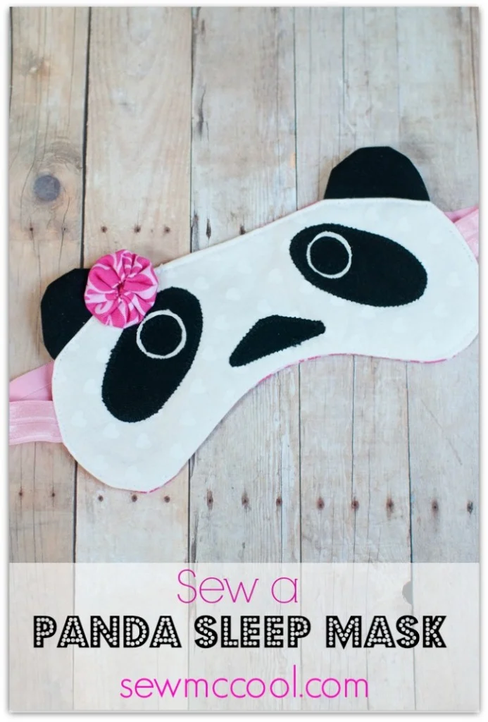 PANDA SLEEP MASK from Sew McCool