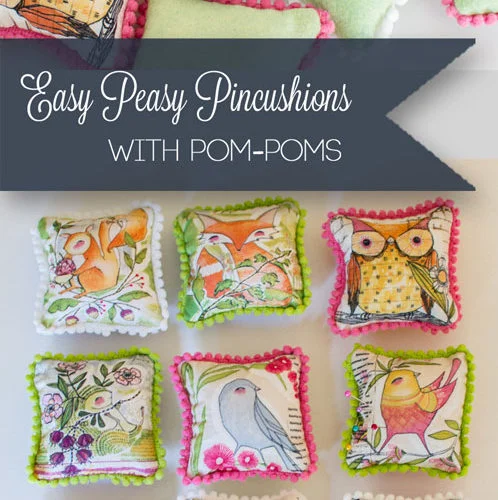 How to sew easy peasy pincushions