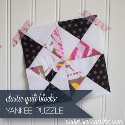 Yankee Puzzle Quilt Block