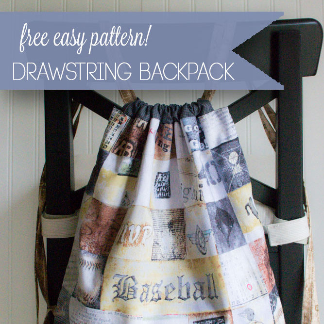 Easy Drawstring Backpack