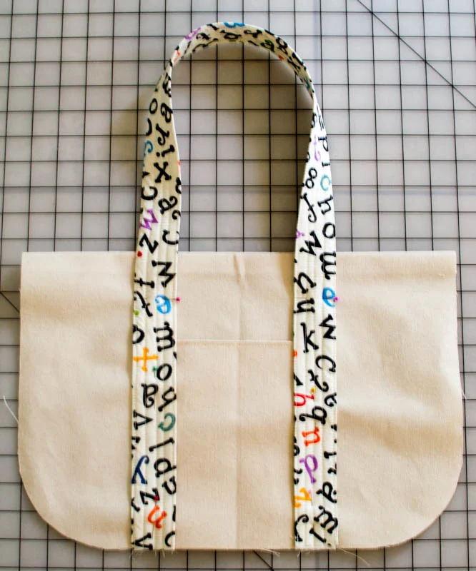 book tote bag pattern