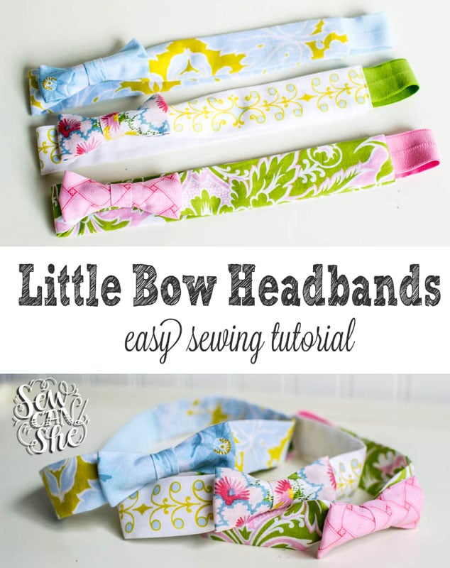 cloth bow headband