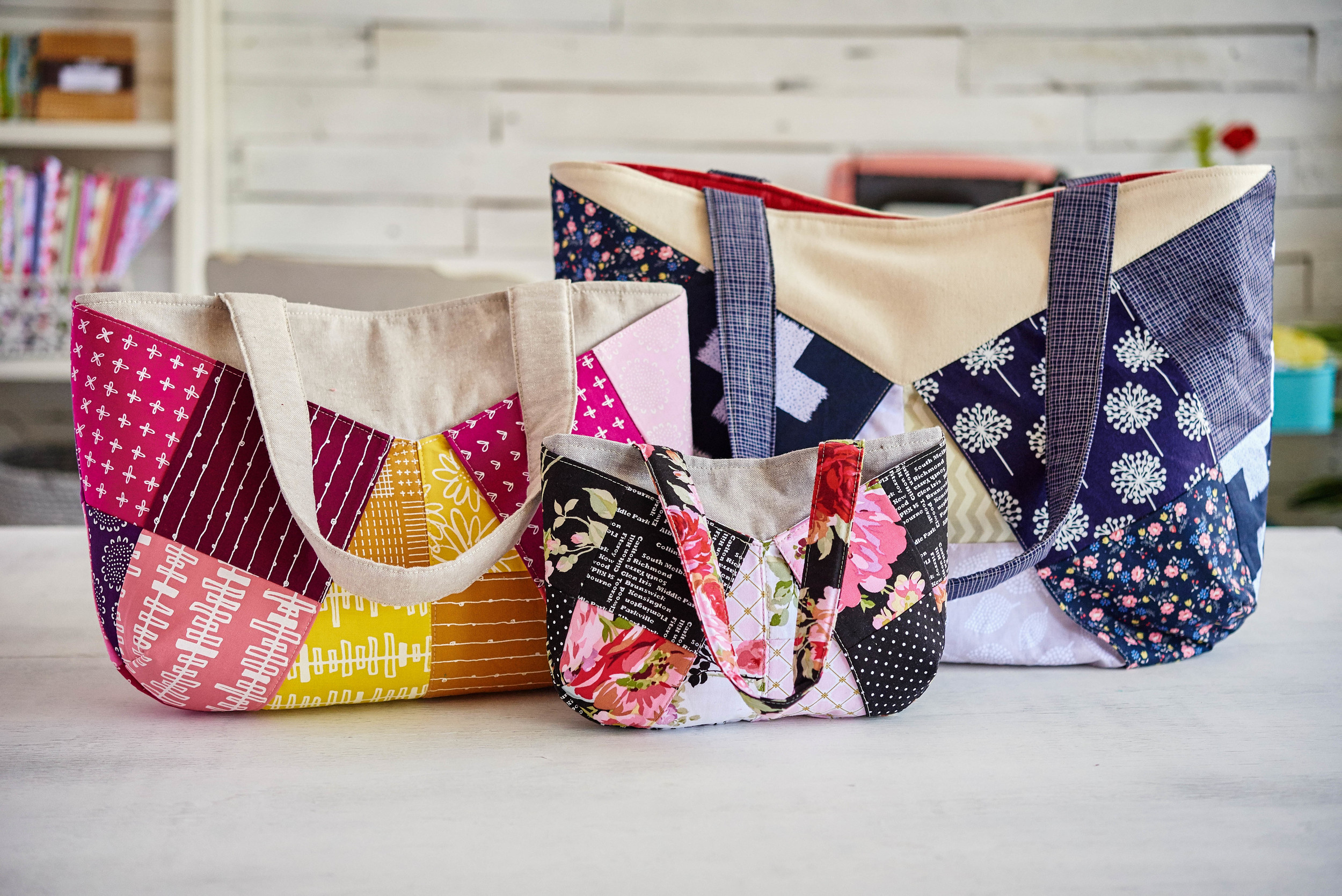 then these totes...