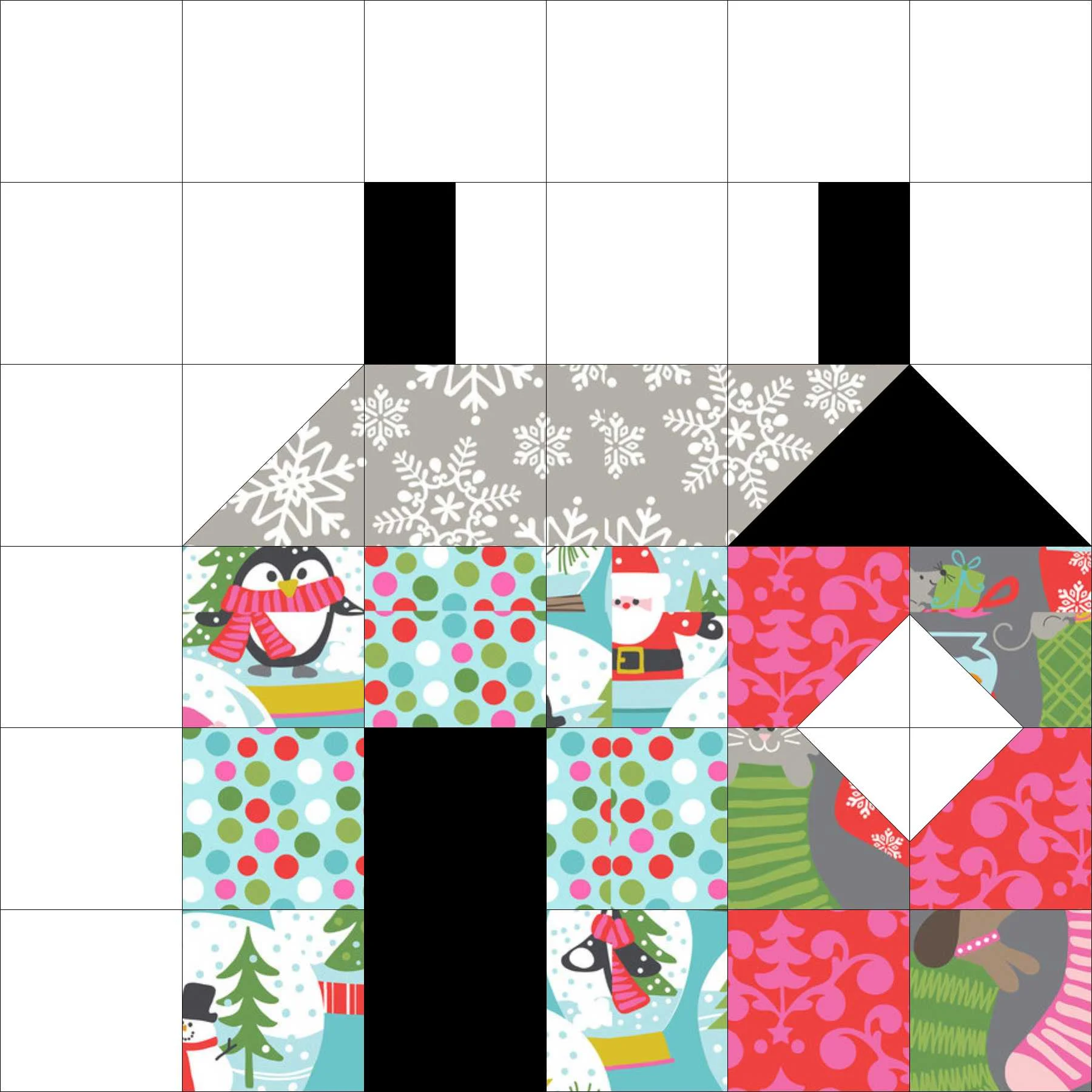easy quilt block tutorial patchwork house block sewcanshe free sewing patterns for beginners