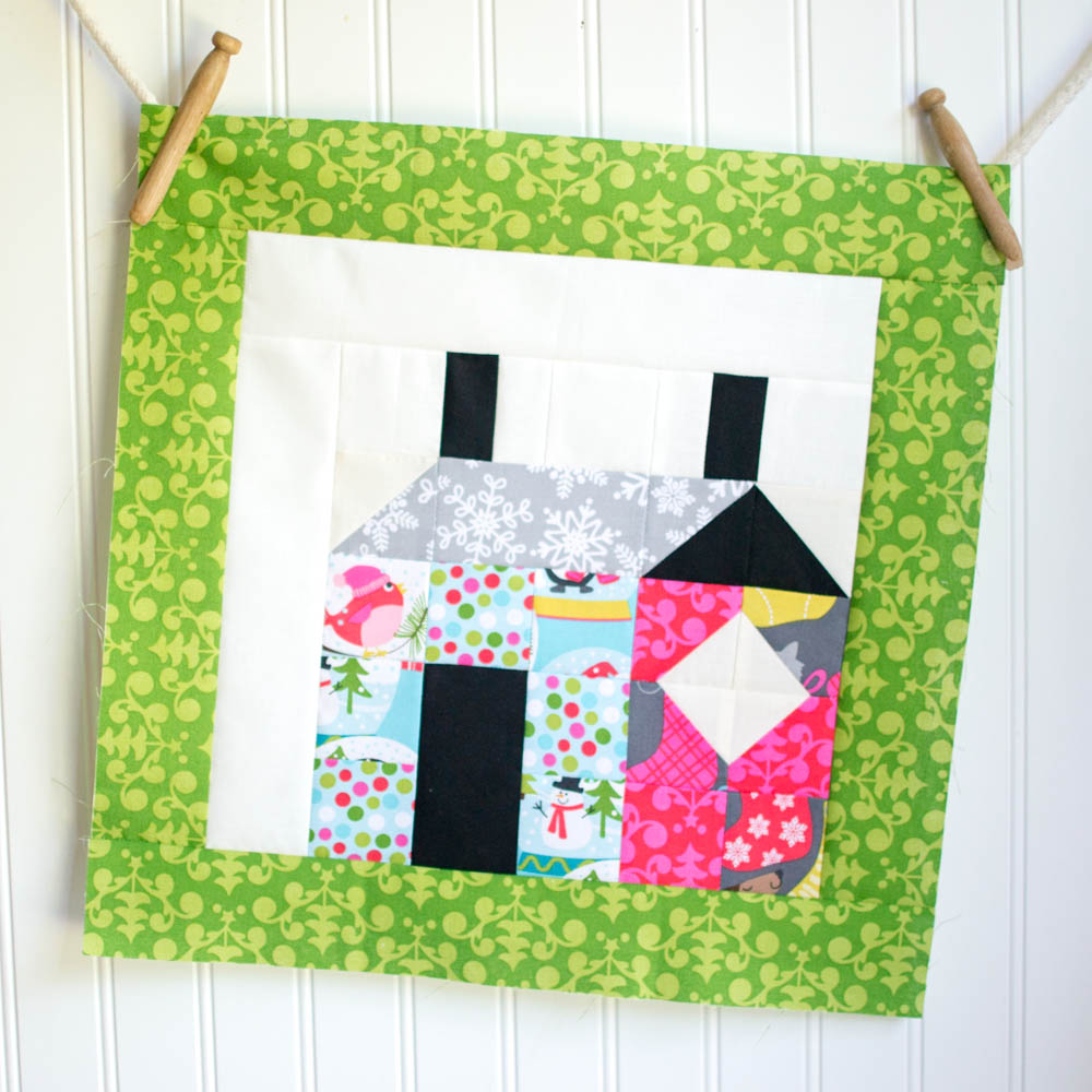 Easy Quilt Block Tutorial Patchwork House Block! — SewCanShe Free