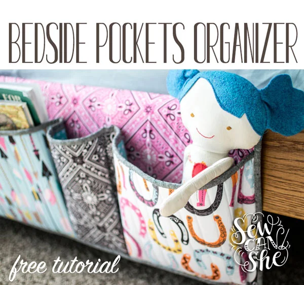 Bedside Pockets Organizer!