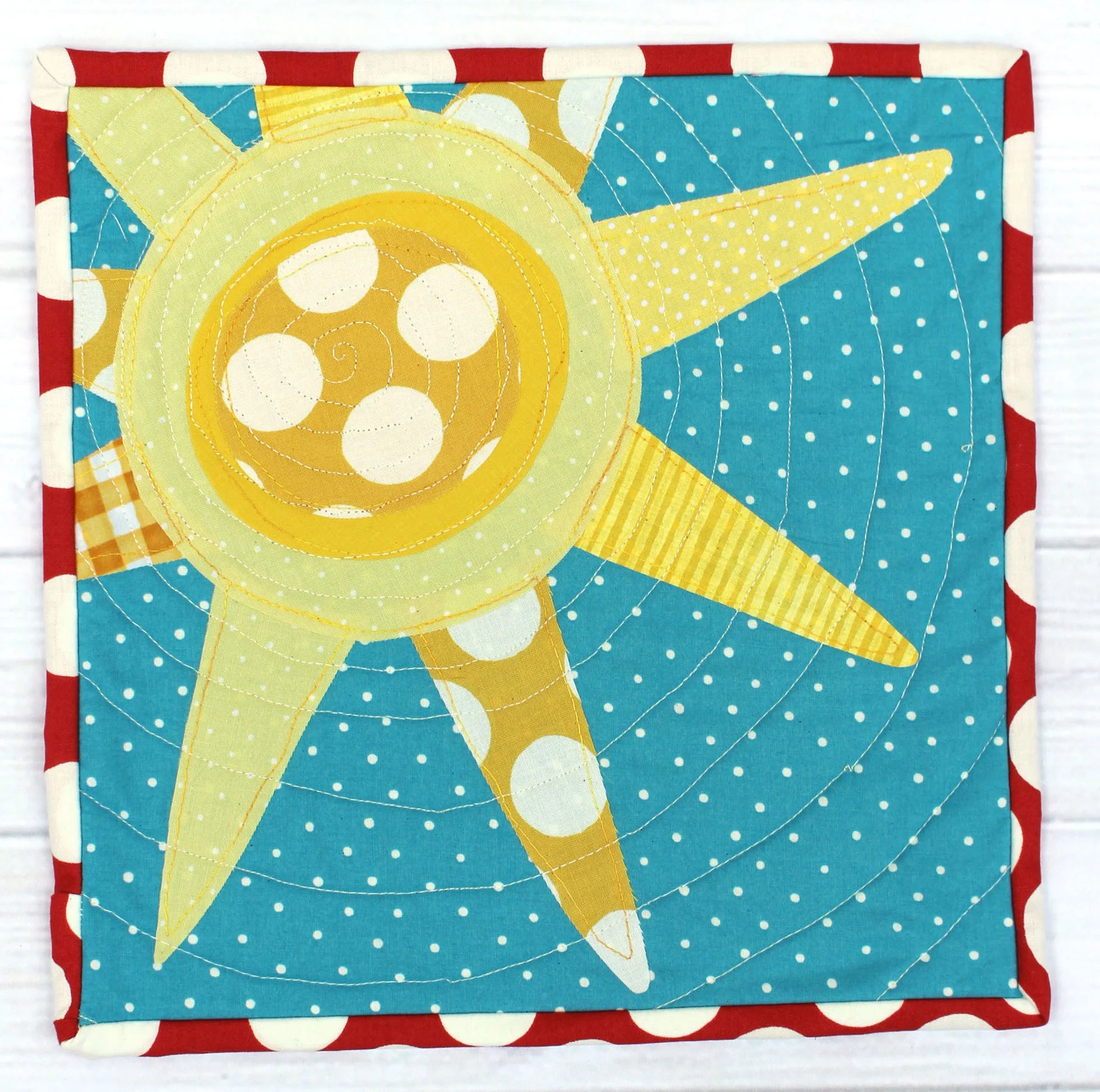 Jennifer's Sunshine Mini Quilt