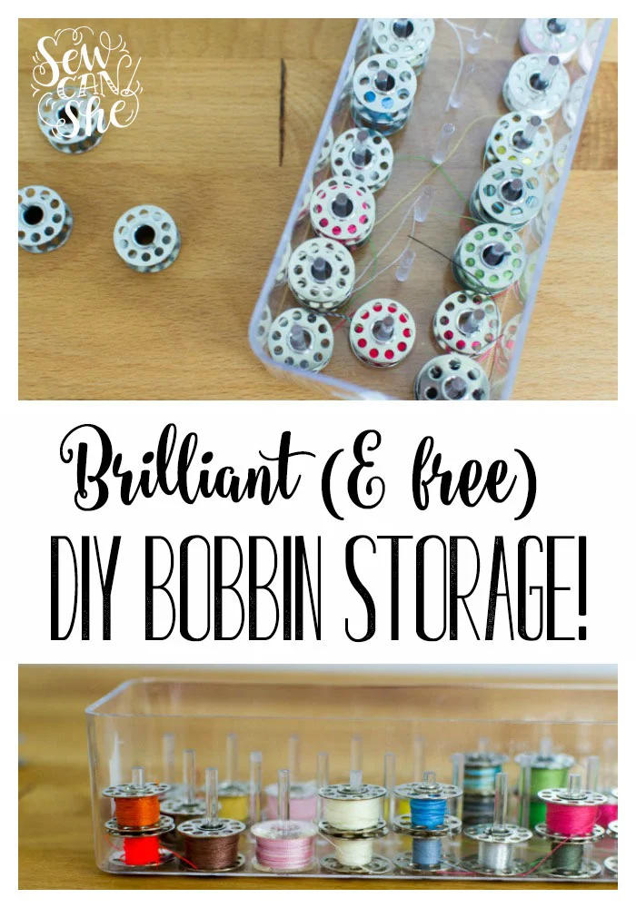How to Store Your Sewing Machine Bobbins! (Free DIY Tips) — SewCanShe