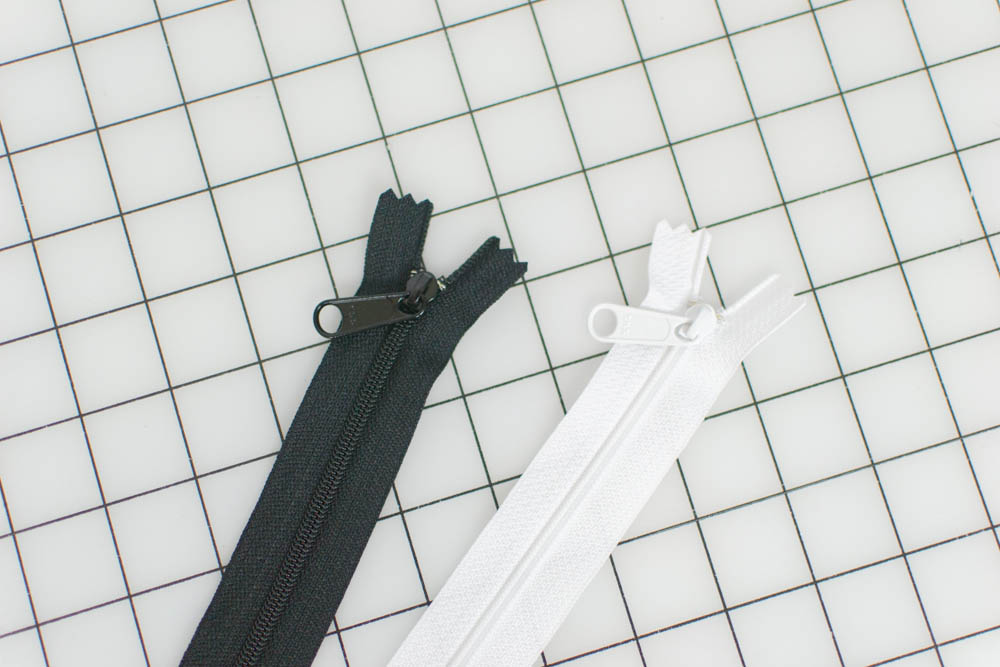 zippers for canvas tote bag