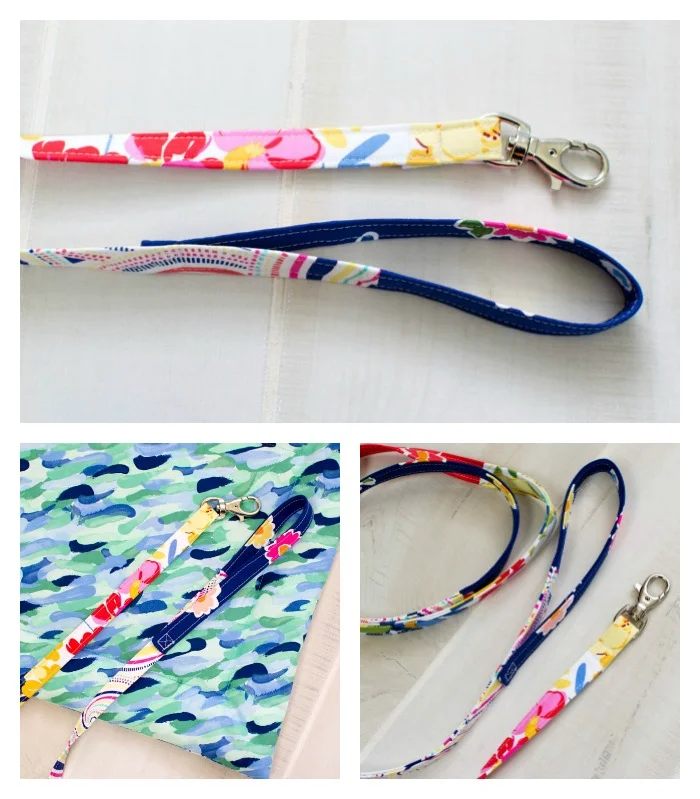 Sew a Narrow Scrappy Dog Leash and matching Cage Comforter! {easy