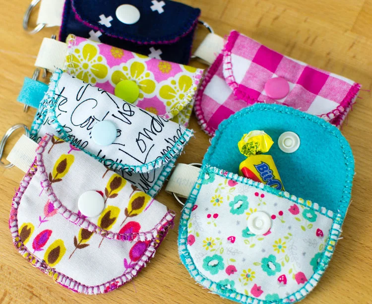 Easy to sew Bit O' Kindness pouches!