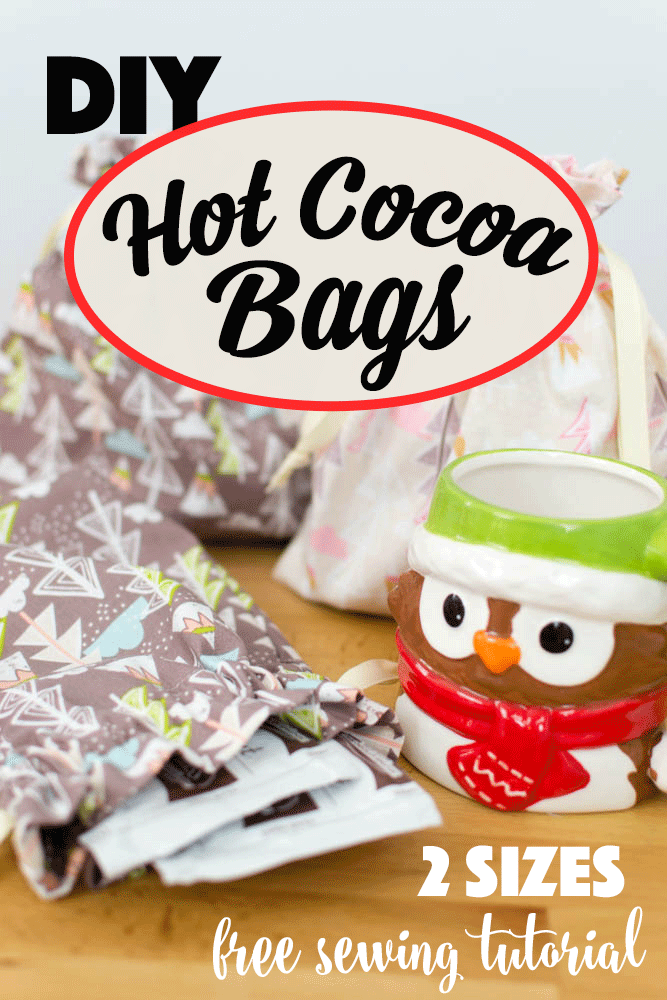 DIY Hot Cocoa Bags easy sewing gift idea! — SewCanShe Free Sewing