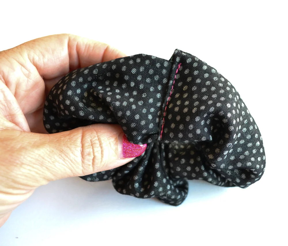 Sew a Cute Tie Scrunchie - DIY Sewing Tutorial - SewCanShe Free Sewing ...