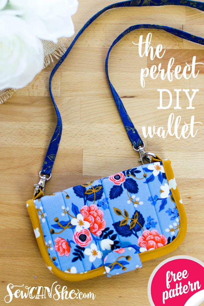 The Perfect DIY Wallet Free Sewing Pattern! — SewCanShe Free Sewing The Perfect DIY Wallet Free Sewing Pattern! — SewCanShe Free Sewing
