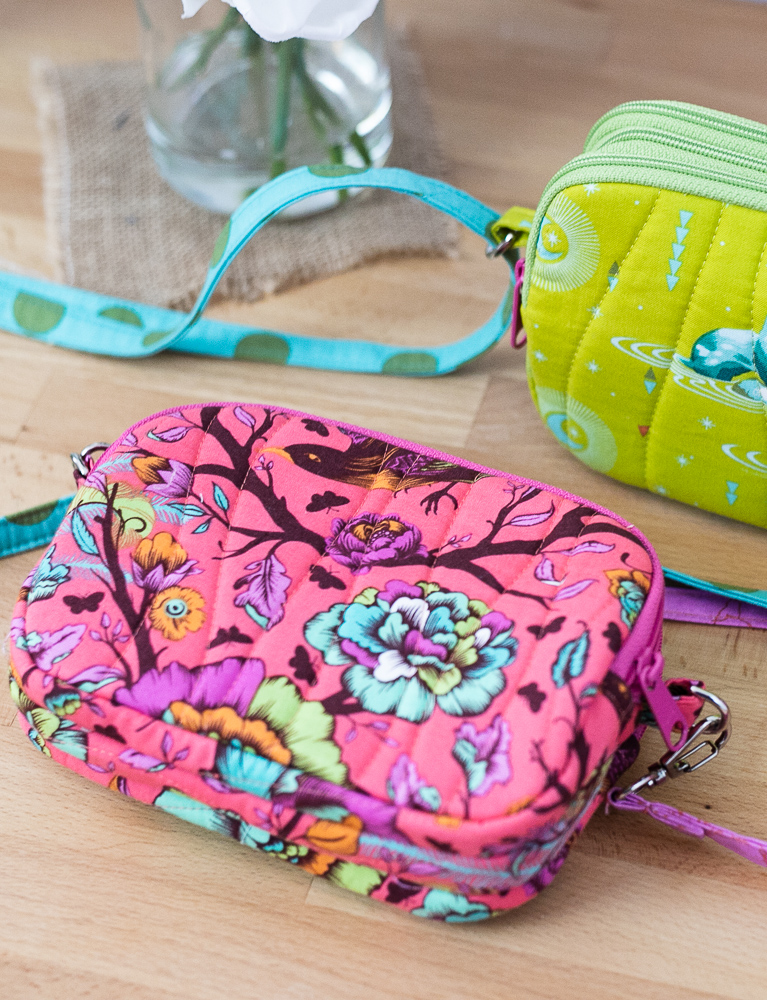 Triple Zipper Bag - Free Sewing Pattern with a Tutorial! — SewCanShe | Free Sewing Patterns and ...