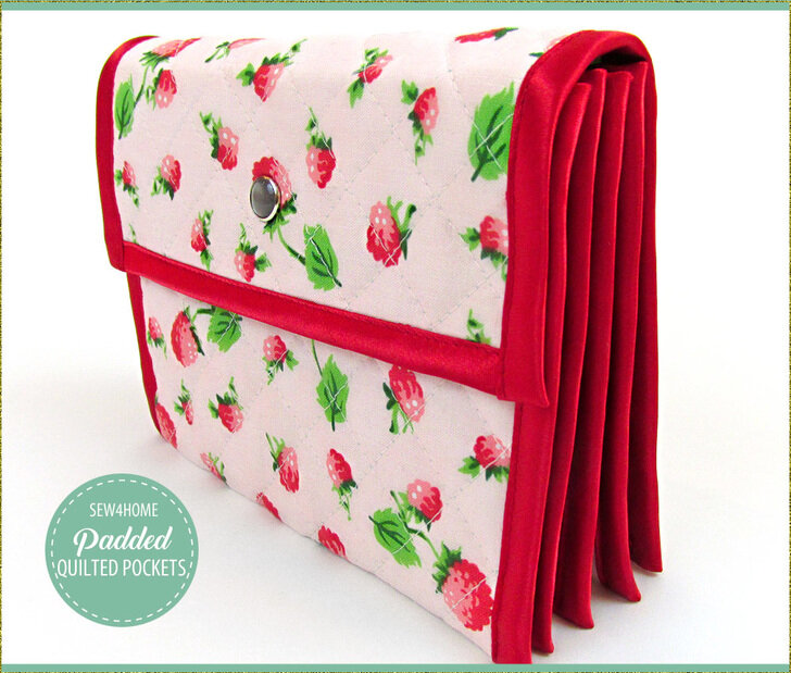 Friday Spotlight A Unique Quilted Accordion Pouch! — SewCanShe Free