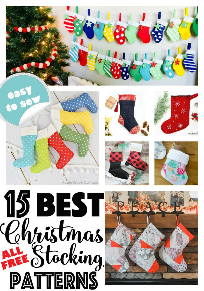 The 15 Best Free Christmas Stocking Sewing Patterns On The