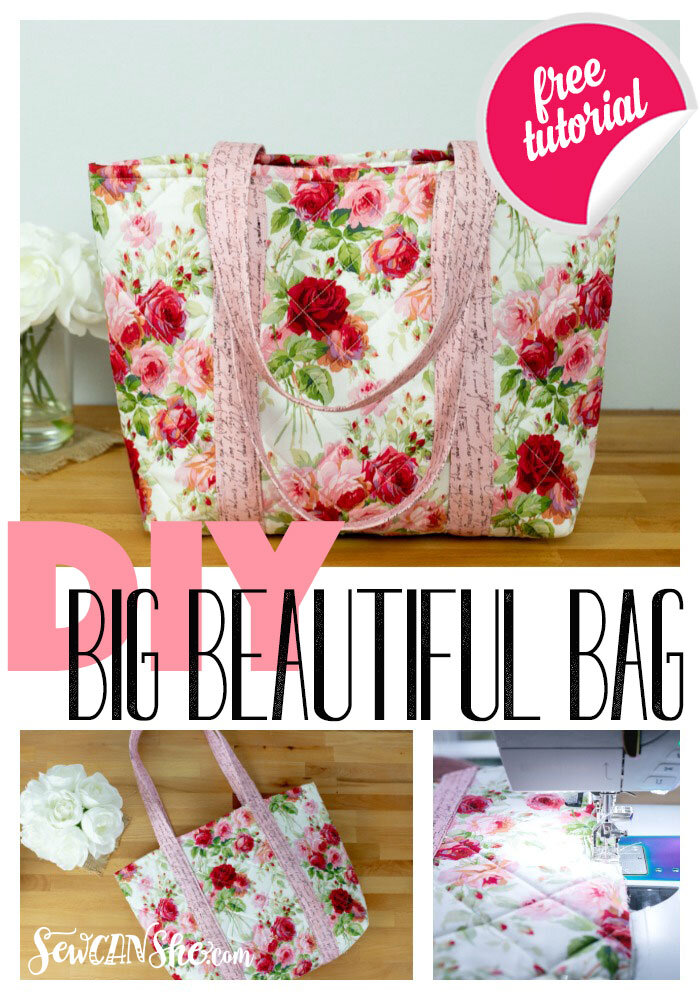 50 Beautiful Diy Tote Bags With Free Patterns For You Sad To Happy Project