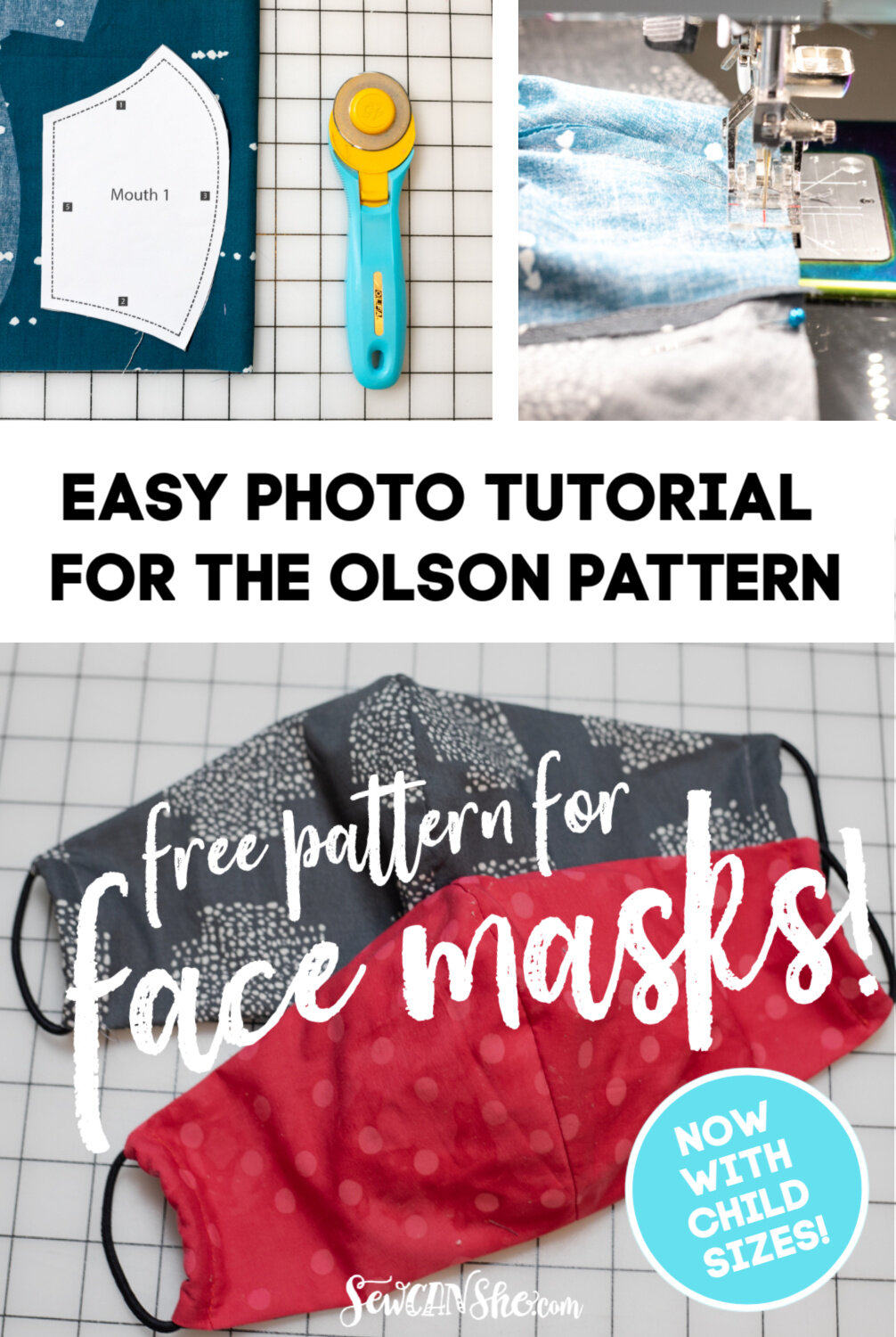 Simple Step By Step Tutorial For The Olson Face Mask Pattern Including Child Sizes SewCanShe simple-step-by-step-tutorial-for-the-olson-face-mask-pattern-including-child-sizes-sewcanshe