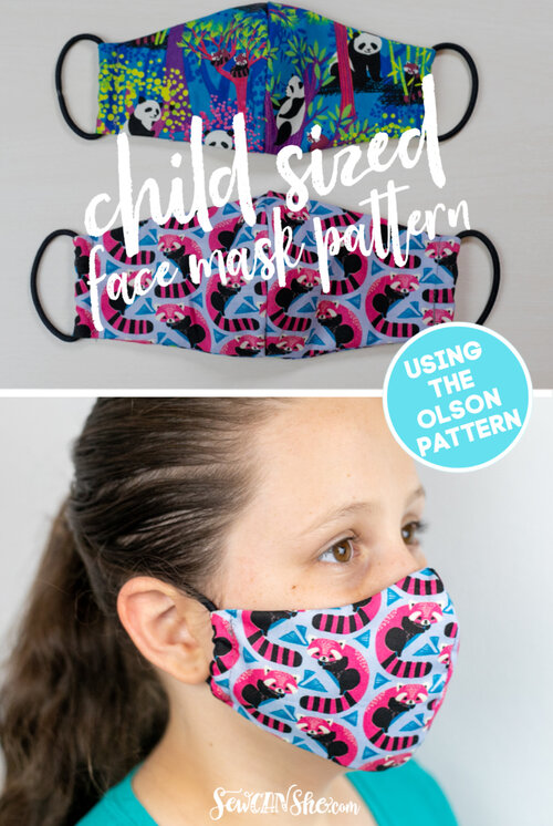 Simple Step By Step Tutorial How To Sew The Olson Face Mask