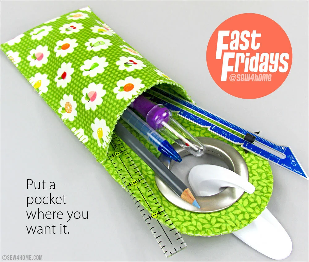 Friday Spotlight Marvelous Mini Pocket Hanging Organizers — SewCanShe Free Sewing Patterns