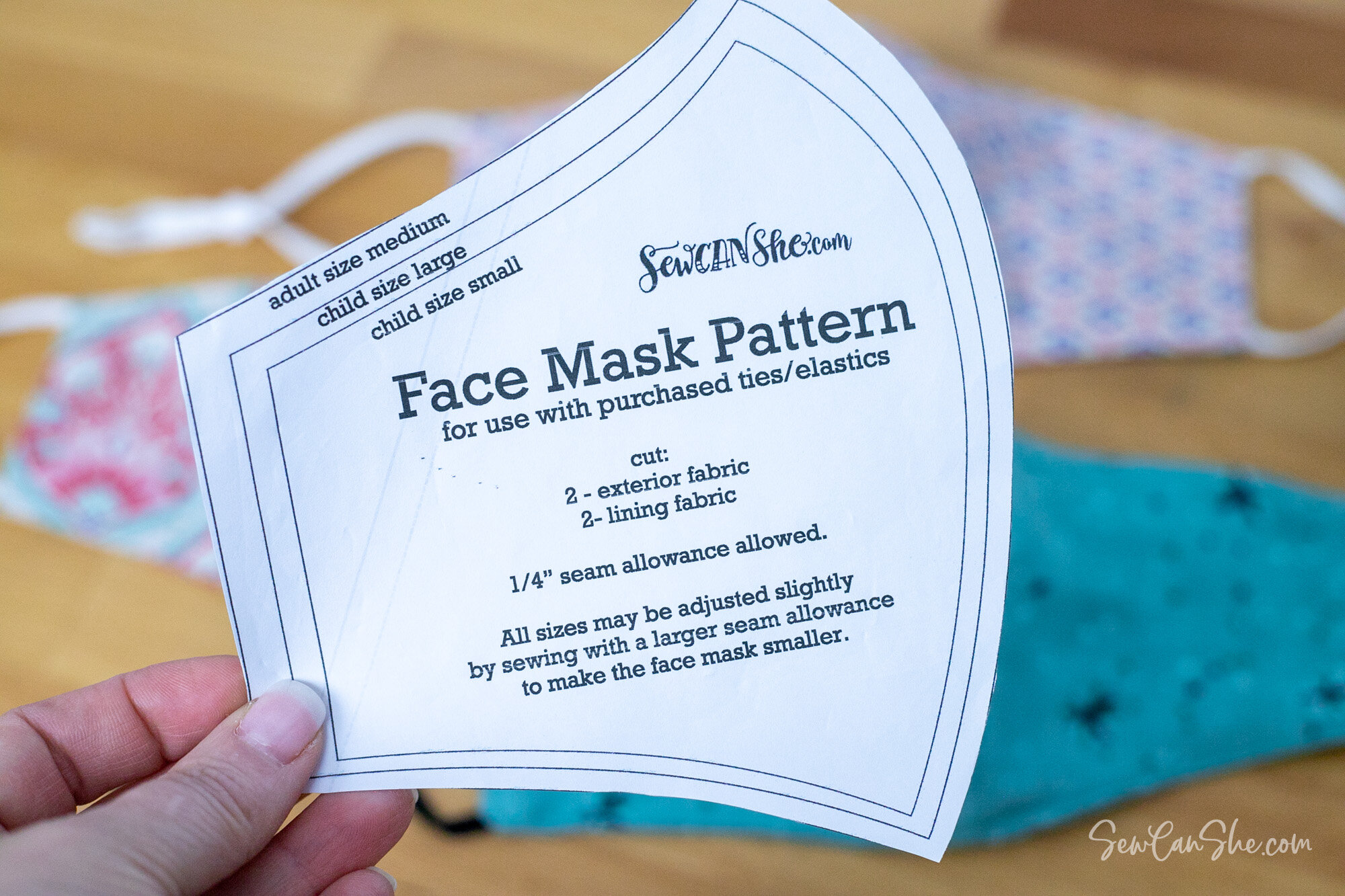 Easy No-Sew Face Mask Hack: Adjustable Elastic Ear Loops