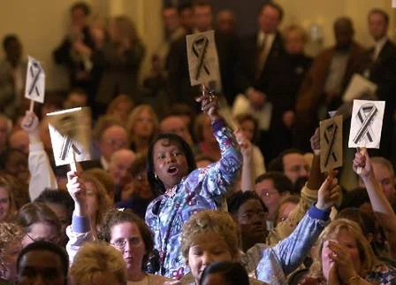 Nurses who attended the Nov. 18, 2002, public hearing in Kansas City, Mo.