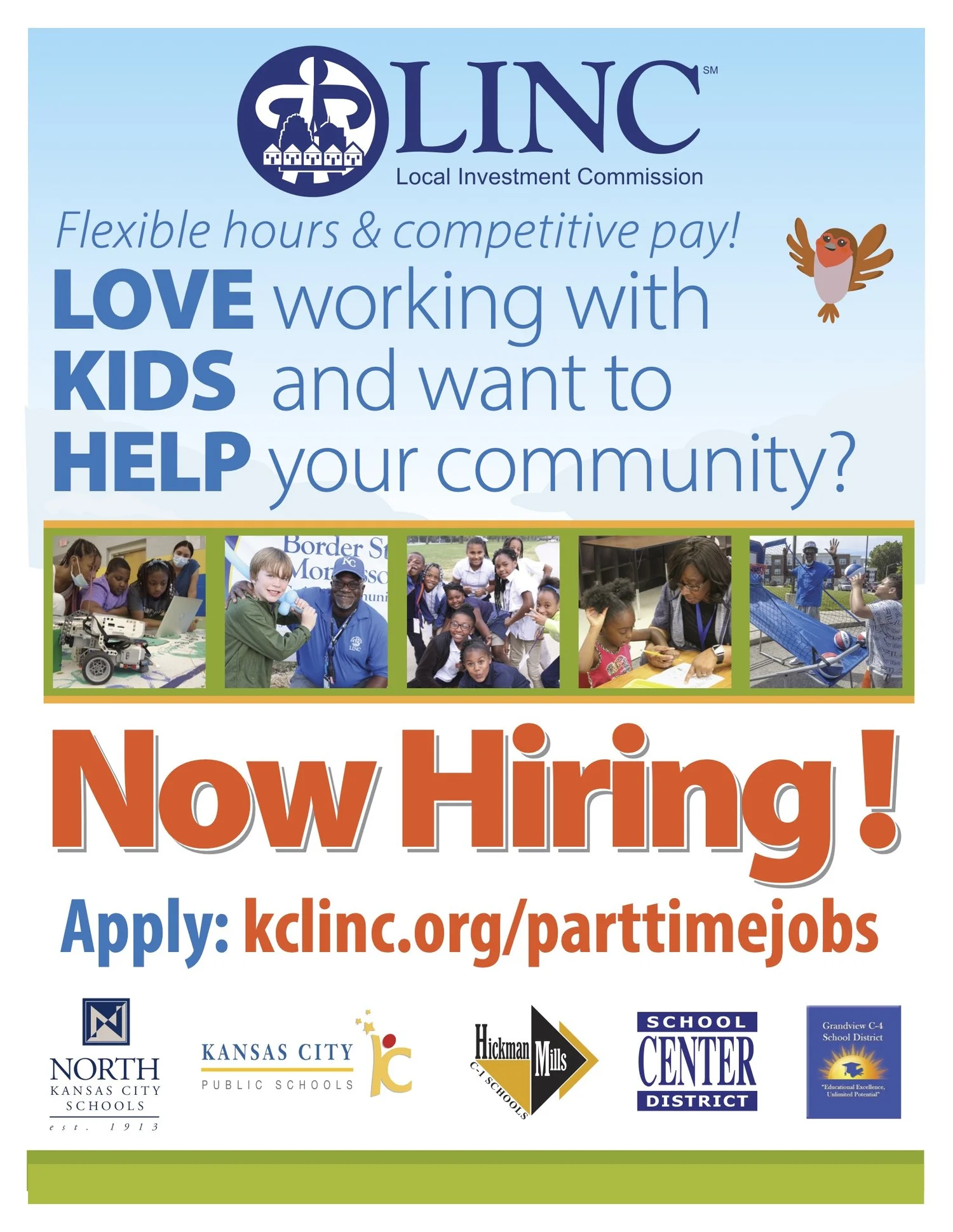 PartTime Before and After School Care Jobs — LINC