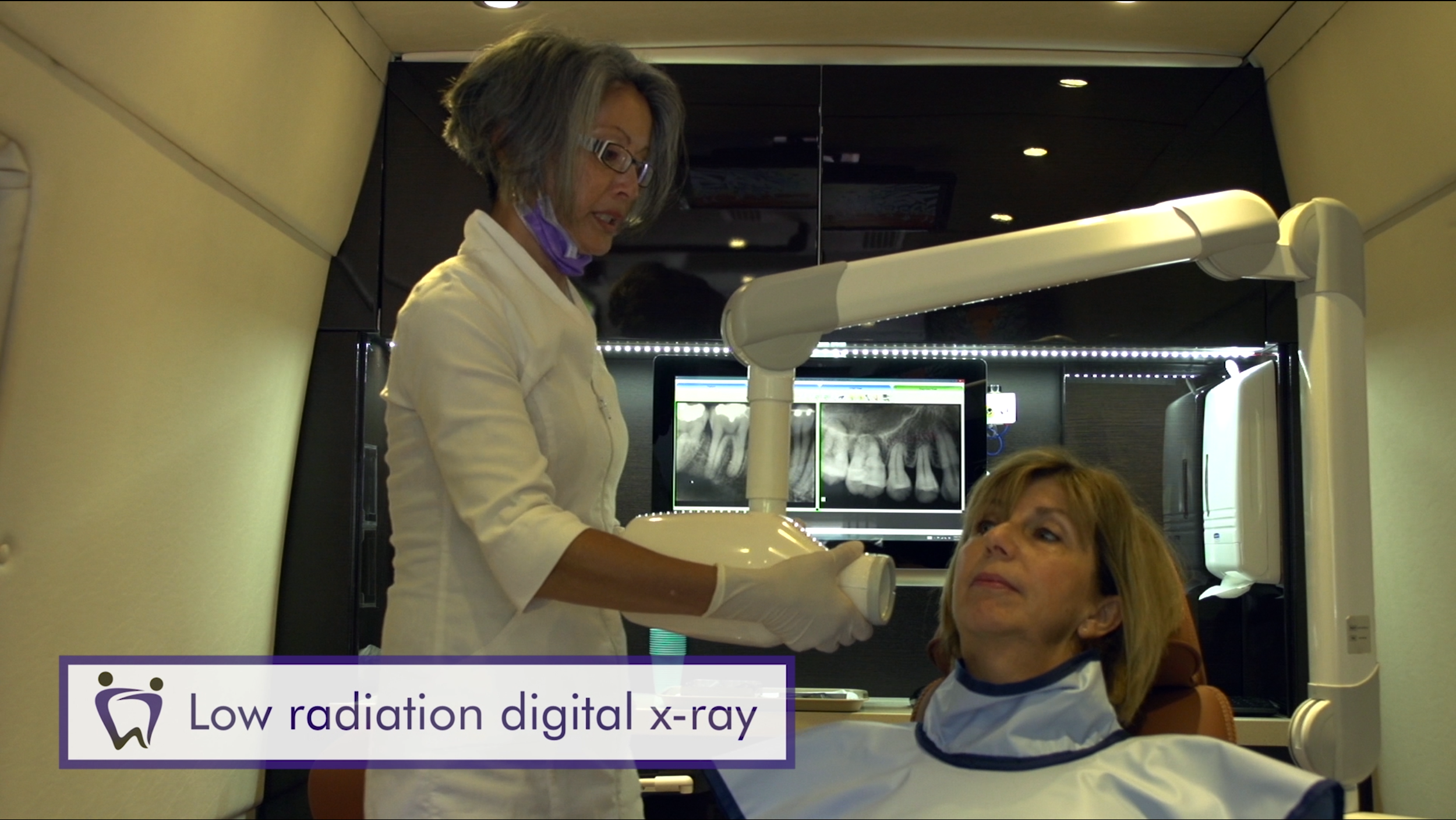 Low radiation digital x-ray