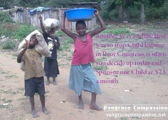 The Only way to help is to sponsor one child a month
