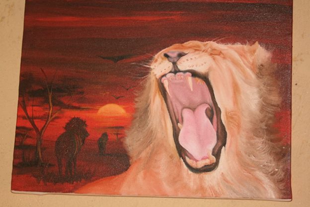 Angry Lion