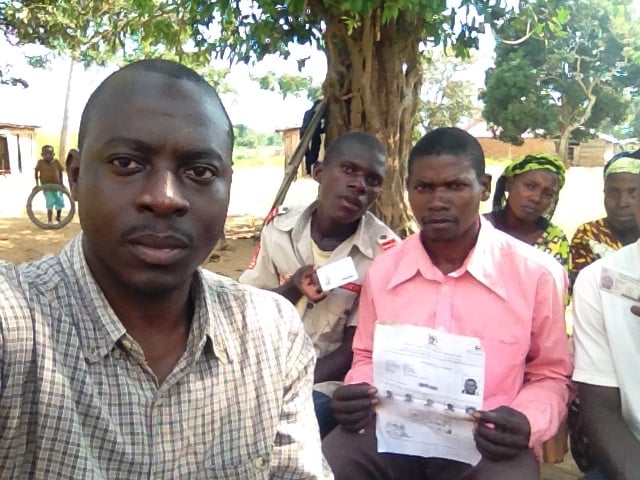 Pierre Next to Pr. Ivan Ssewankambo.