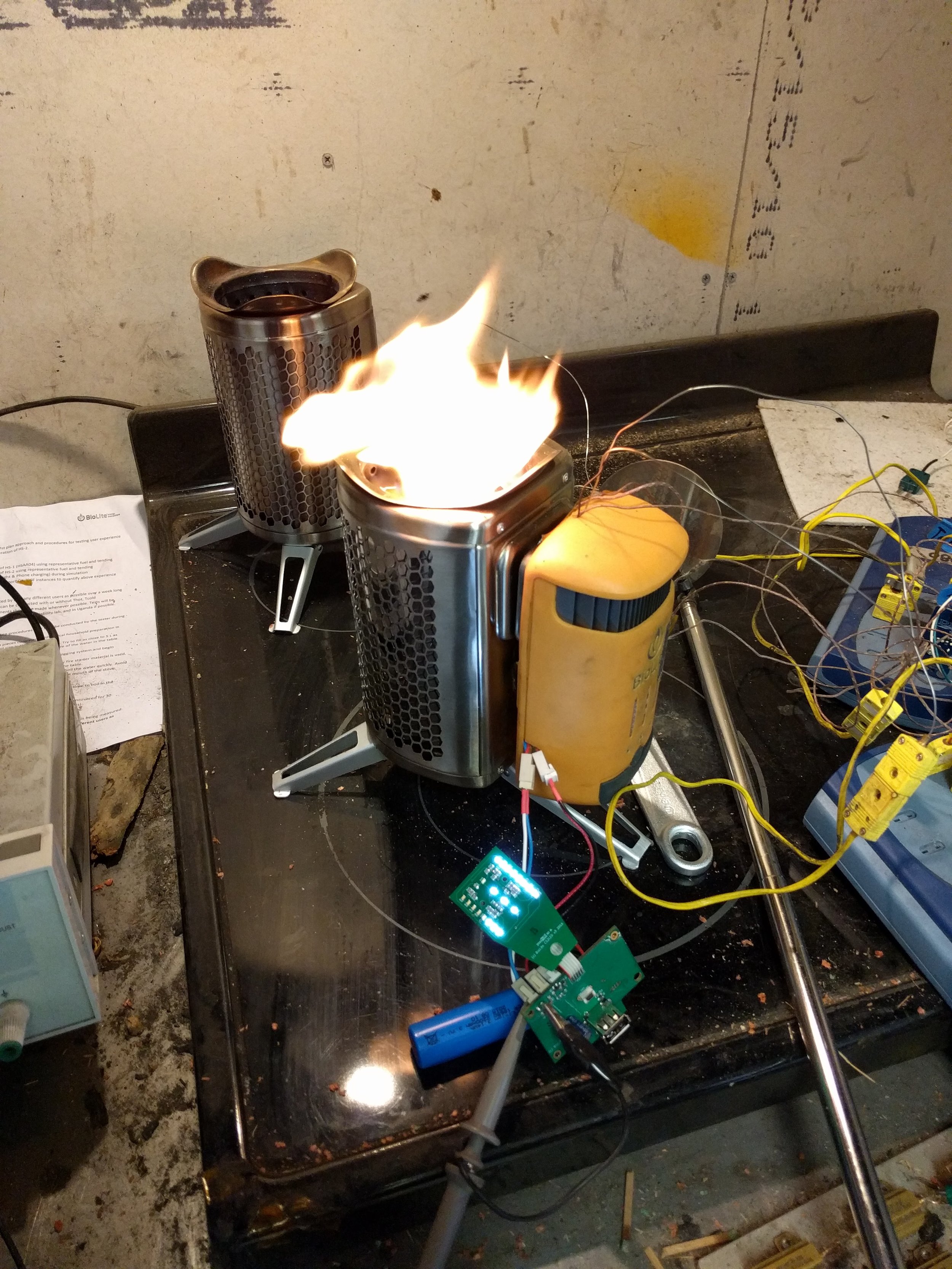 Burn Testing Off-Tool Samples