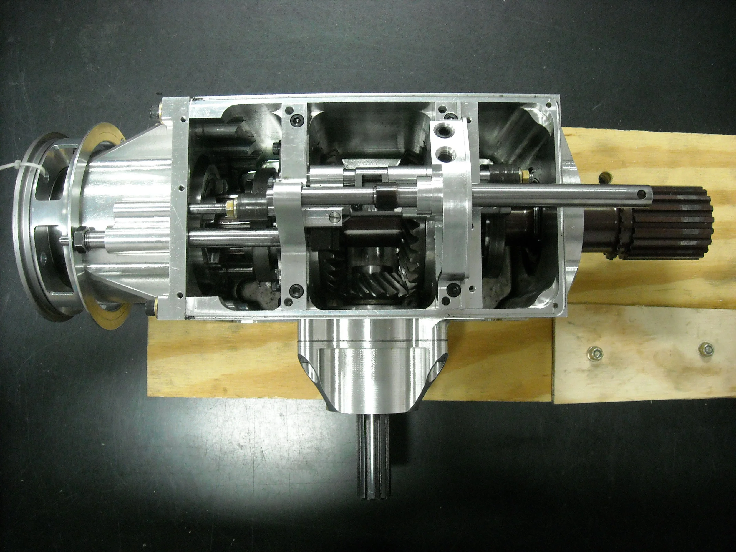 Gearbox Top View