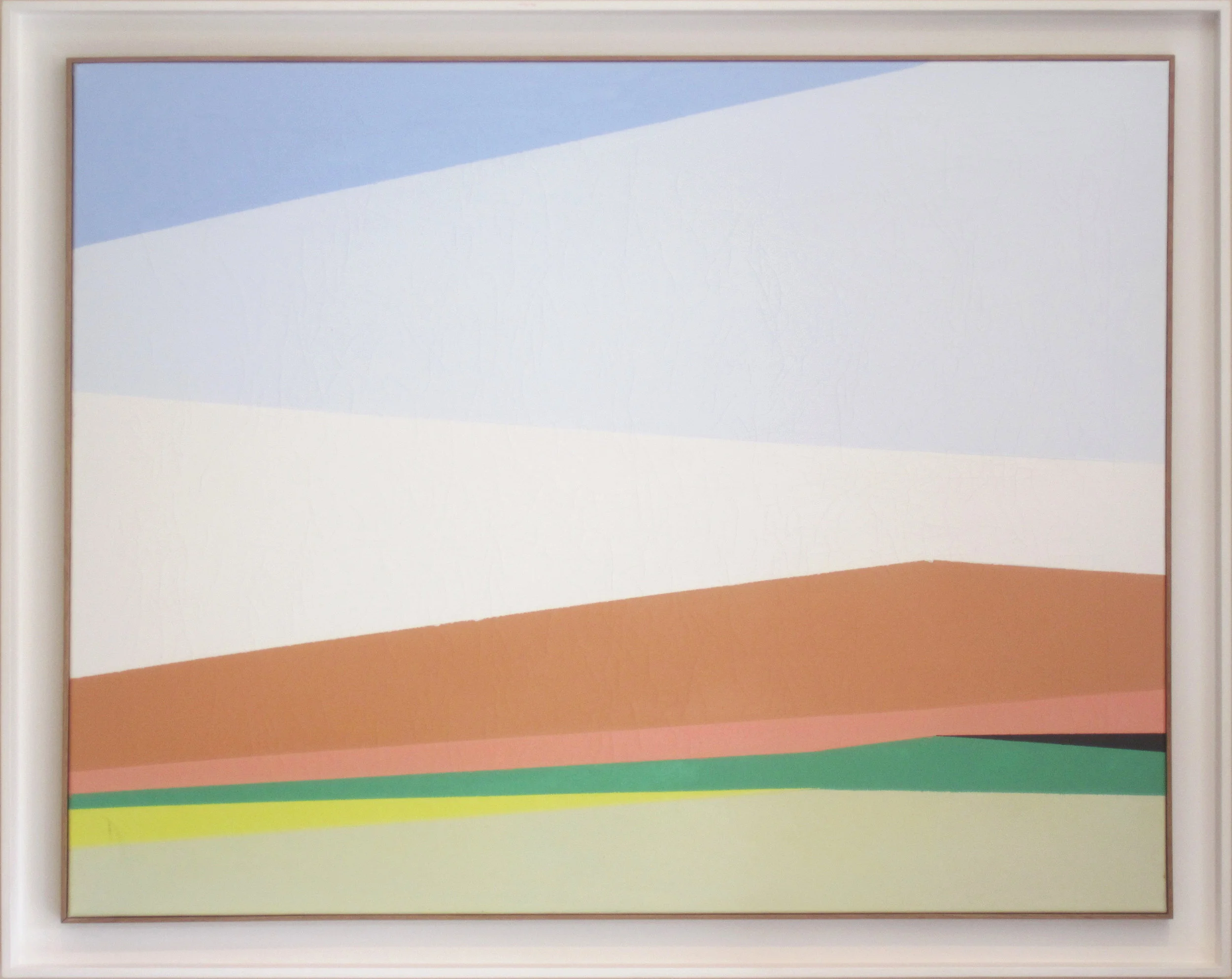 'Ascend', Pigment Emulsion on Canvas, 102cm x 81cm, 2016