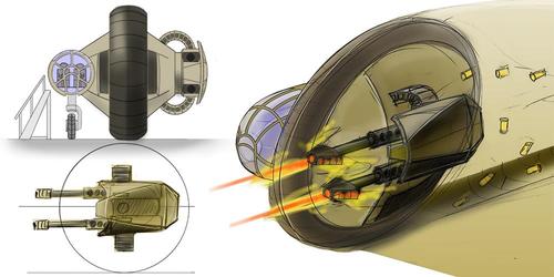 The very first concept sketch. Click to enlarge