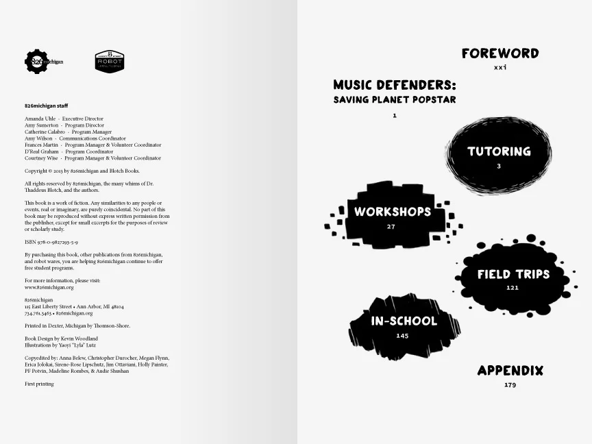 Table of Contents No. 1