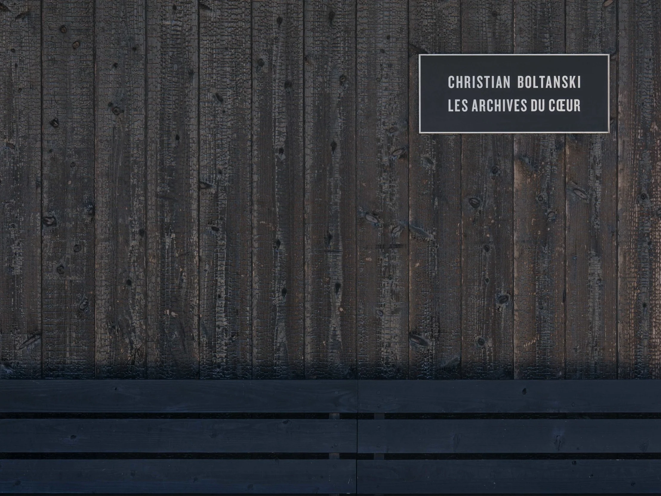 Christian Boltanski: Les Archives du Cœur Teshima Island April 4, 2017